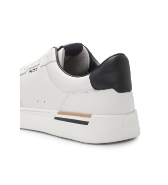 BOSS Clint Leather Sneakers white