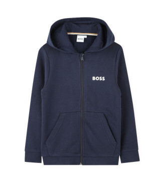 BOSS Tuta sportiva da jogging blu scuro