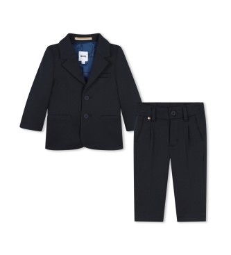 BOSS Ensemble veste et pantalon marine