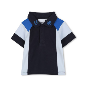 BOSS Poloshirt und Shorts in Marineblau