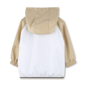 BOSS Veste coupe-vent  capuche beige