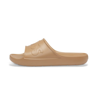 BOSS Darian beige flip flops