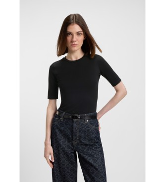 HUGO T-shirt Darnelia preta