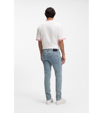 BOSS Niebieskie dżinsy Delaware