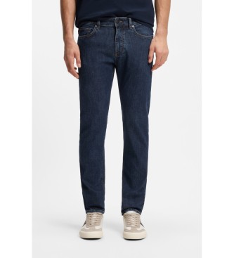 BOSS Jeans Delaware slim fit navy