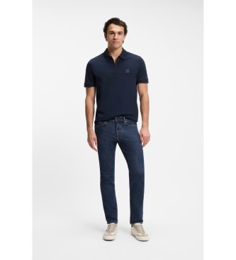 BOSS Jeans Delaware slim fit navy