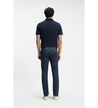 BOSS Jeans Delaware slim fit navy