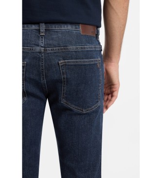 BOSS Jeans Delaware slim fit navy