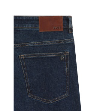 BOSS Jeans Delaware slim fit navy