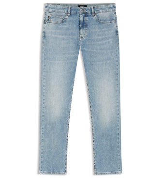 BOSS Jeans Delaware slim fit turquoise