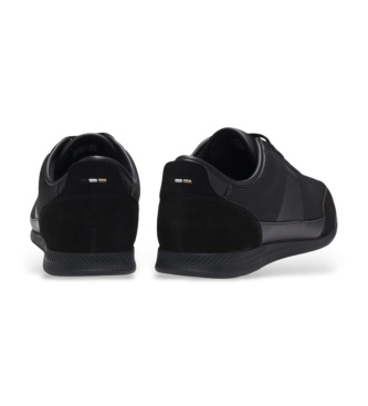 BOSS Trainers with grooved sole black