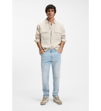 BOSS Turnschuhe mit beiger Rillensohle