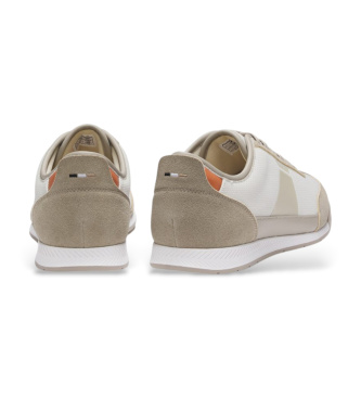 BOSS Turnschuhe mit beiger Rillensohle