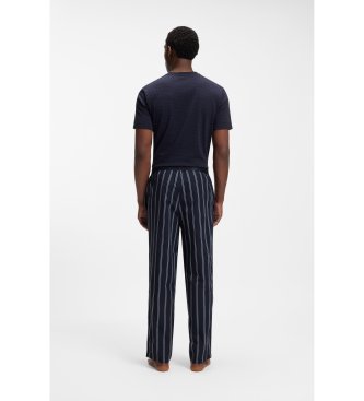 BOSS Pantalon Easy marineblauw