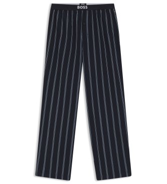 BOSS Pantalon Easy marineblauw