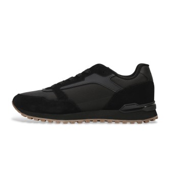 BOSS Sneakers in pelle nera da parkour