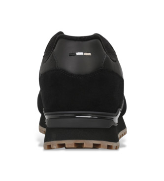 BOSS Sneakers in pelle nera da parkour