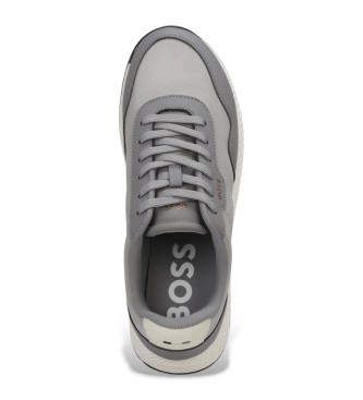 BOSS Sneakers grigio titanio