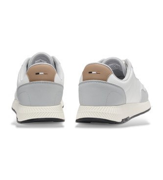 BOSS Sneakers bianco titanio