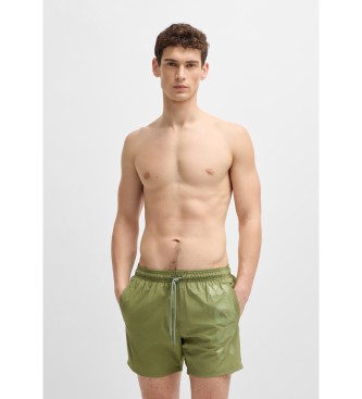BOSS Octopus green swimming costume