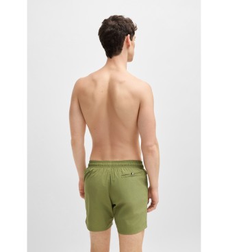 BOSS Octopus green swimming costume