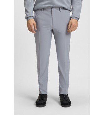 BOSS Twillhose grau