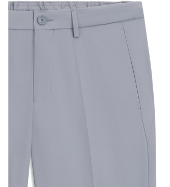 BOSS Twillhose grau