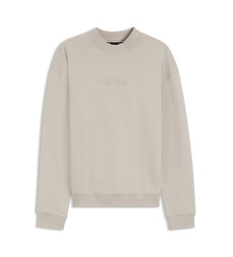 BOSS Sudadera Fashion beige