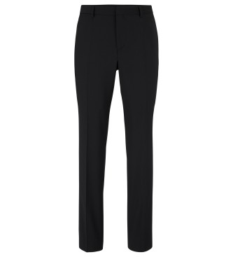 HUGO Spodnie GetlinM w kolorze czarnym