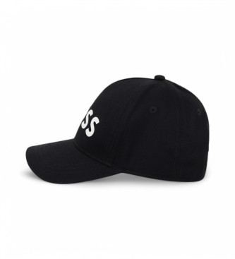 BOSS Gorra con parche de logo negro