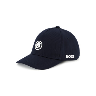 BOSS Mtze doppelt B navy