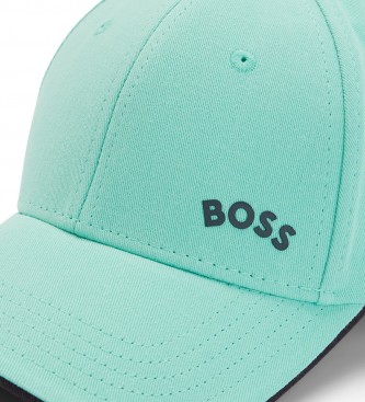 BOSS Green Curved Logo Cap