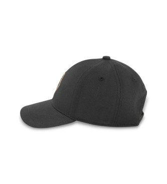 BOSS Zwarte keperstof pet