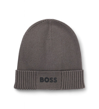 BOSS Gorro Basic gris