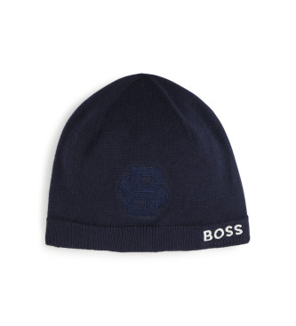 BOSS Ensemble bonnet et pantoufles marine