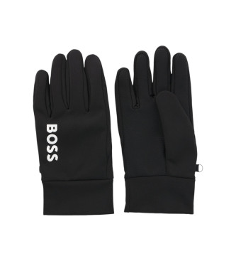 BOSS Gants de course noirs