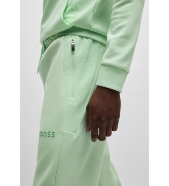 BOSS Hadim green trousers