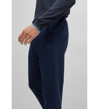 BOSS Hadim Curved Trousers Navy
