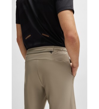 BOSS Hecon Aktivne kratke hlače rjave barve