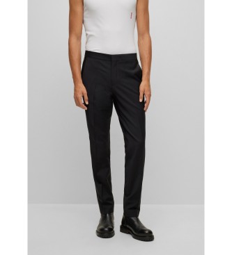 HUGO Hesten trousers black