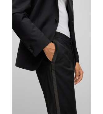 HUGO Pantalon Hesten noir