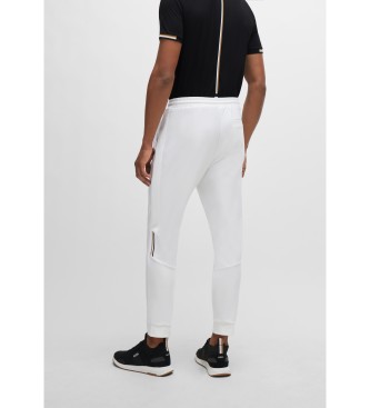 BOSS Pantalon Hicon blanc