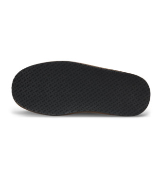 BOSS Brown Mule Slippers