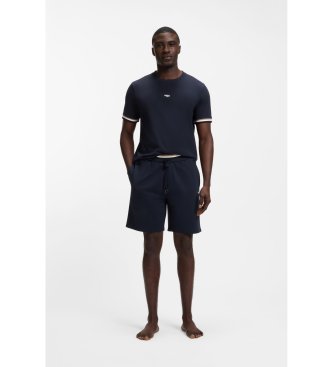 BOSS Iconic navy shorts