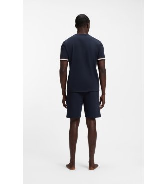 BOSS Iconic navy shorts