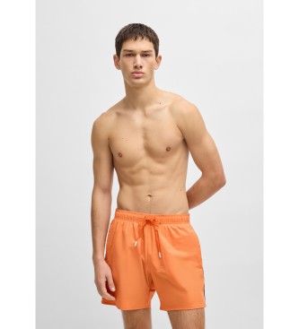 BOSS Iconisch oranje zwempak