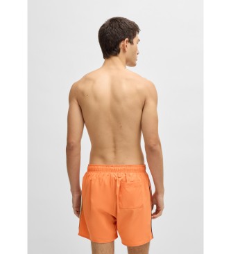 BOSS Iconisch oranje zwempak