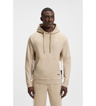 BOSS Iconisch beige sweatshirt
