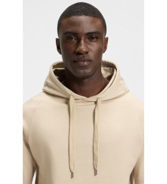 BOSS Iconisch beige sweatshirt
