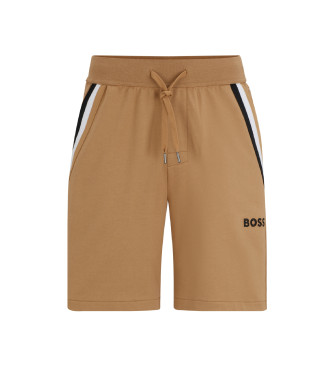 BOSS Kratke hlače Iconic brown